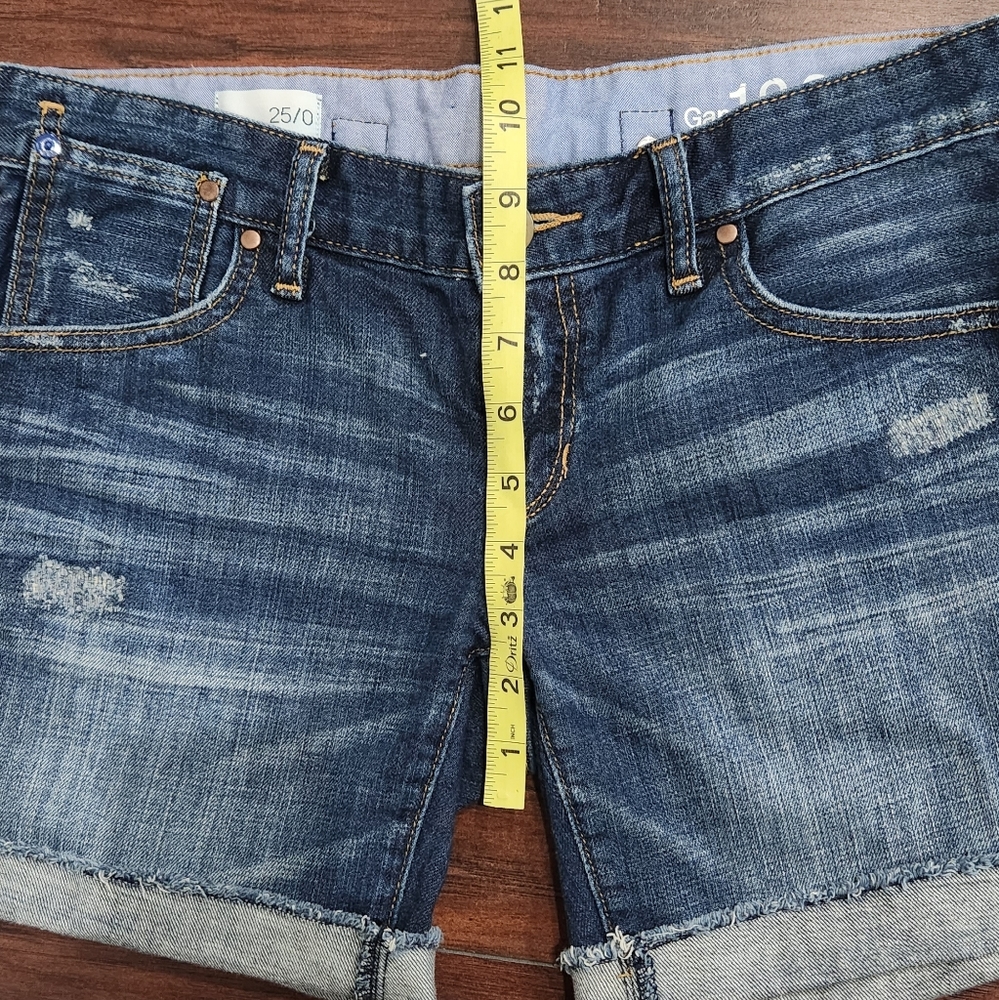 GAP MIDD RISE DENIM SHORTS 🖤 - Picture 8 of 9